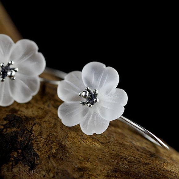 Sterling silver earrings ZBGJZB00131 - Picture 5 of 8